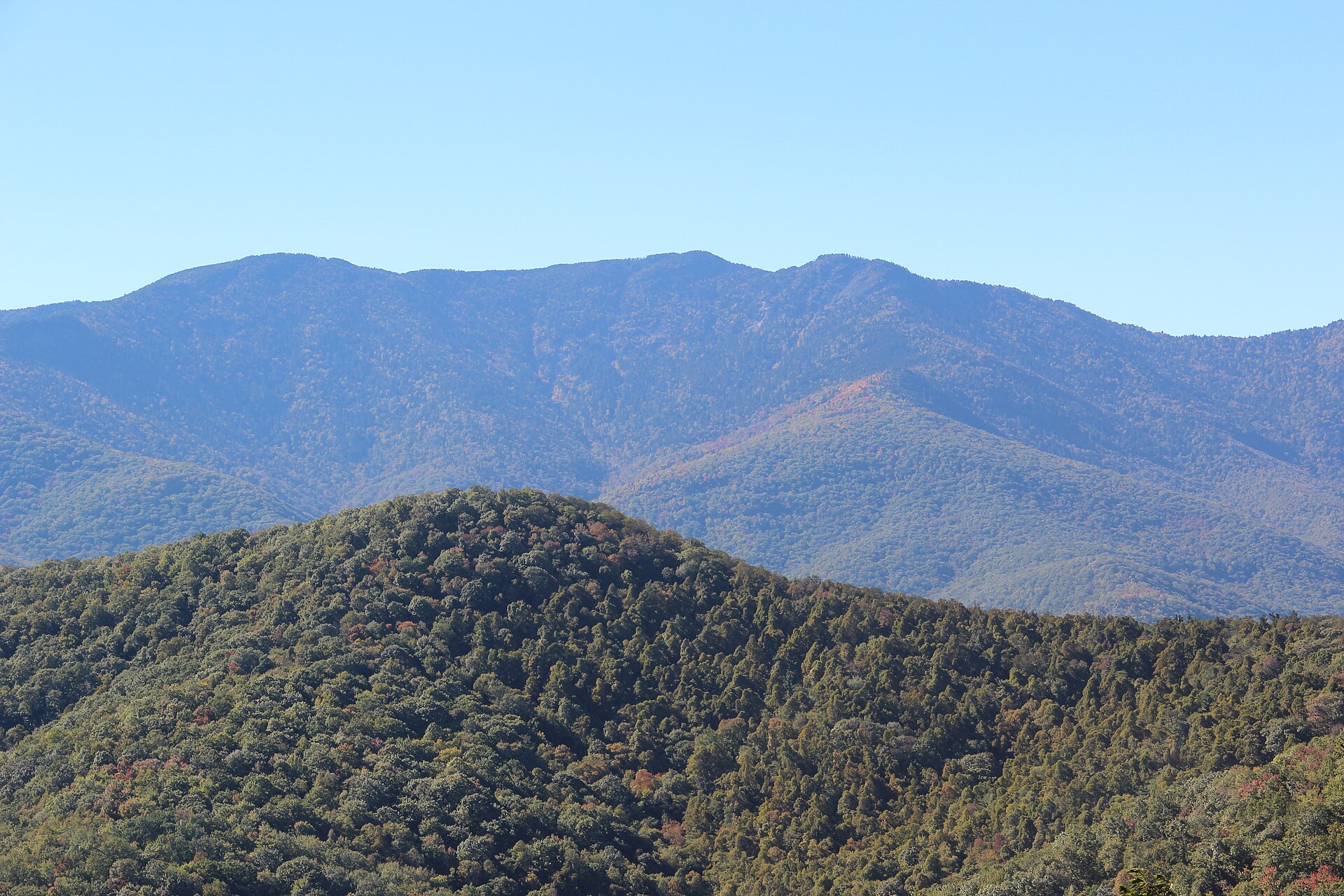 File:Balsam Cone, Cattail Peak, Potato Hill from Black Mountains Overlook.jpg
