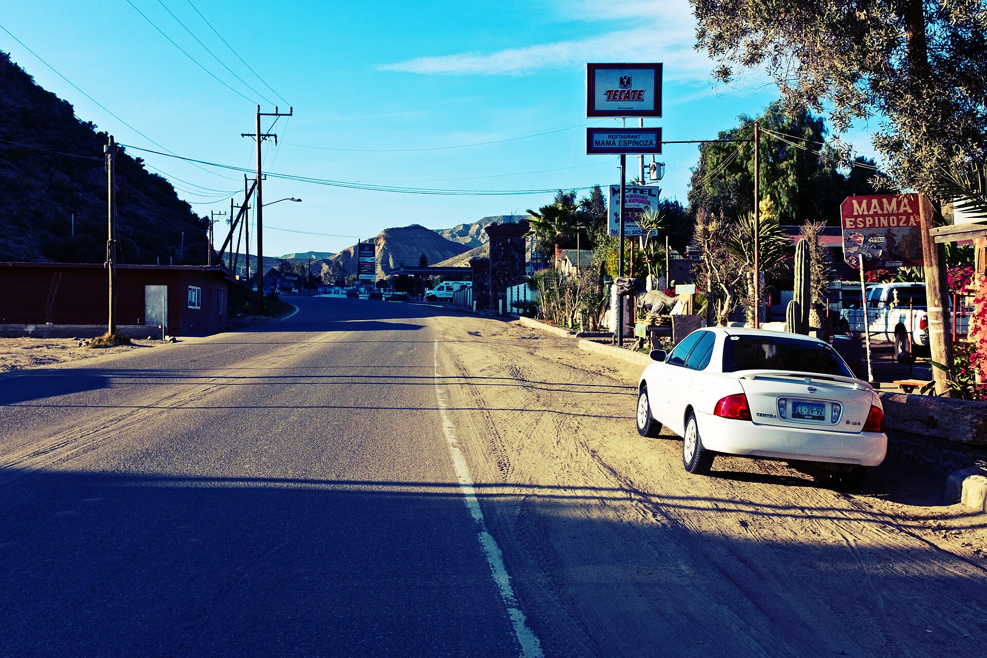 File:El Rosario, BC Mexico from highway.jpg