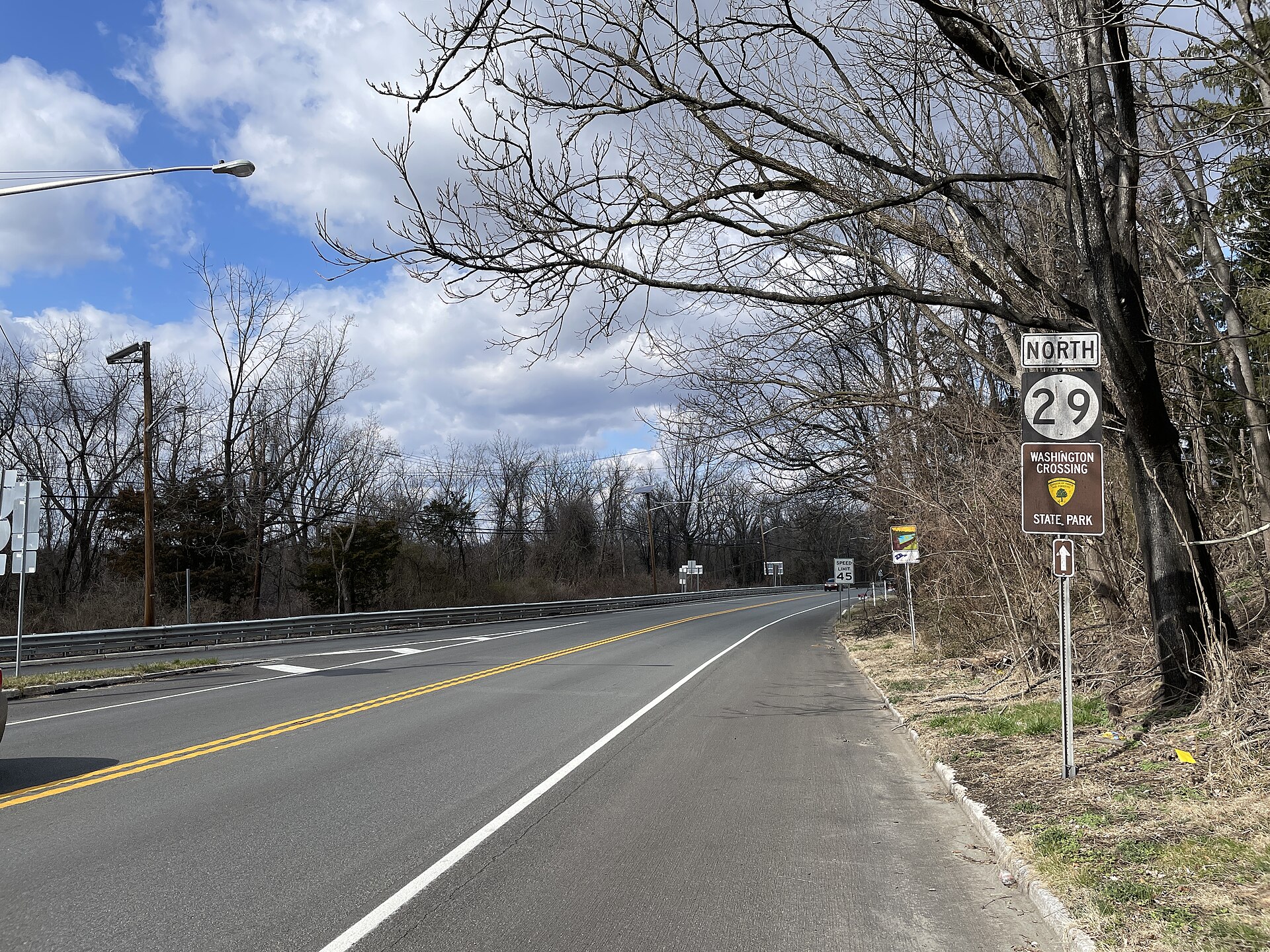 File:NJ 29 NB past NJ 175 northern terminus.jpeg