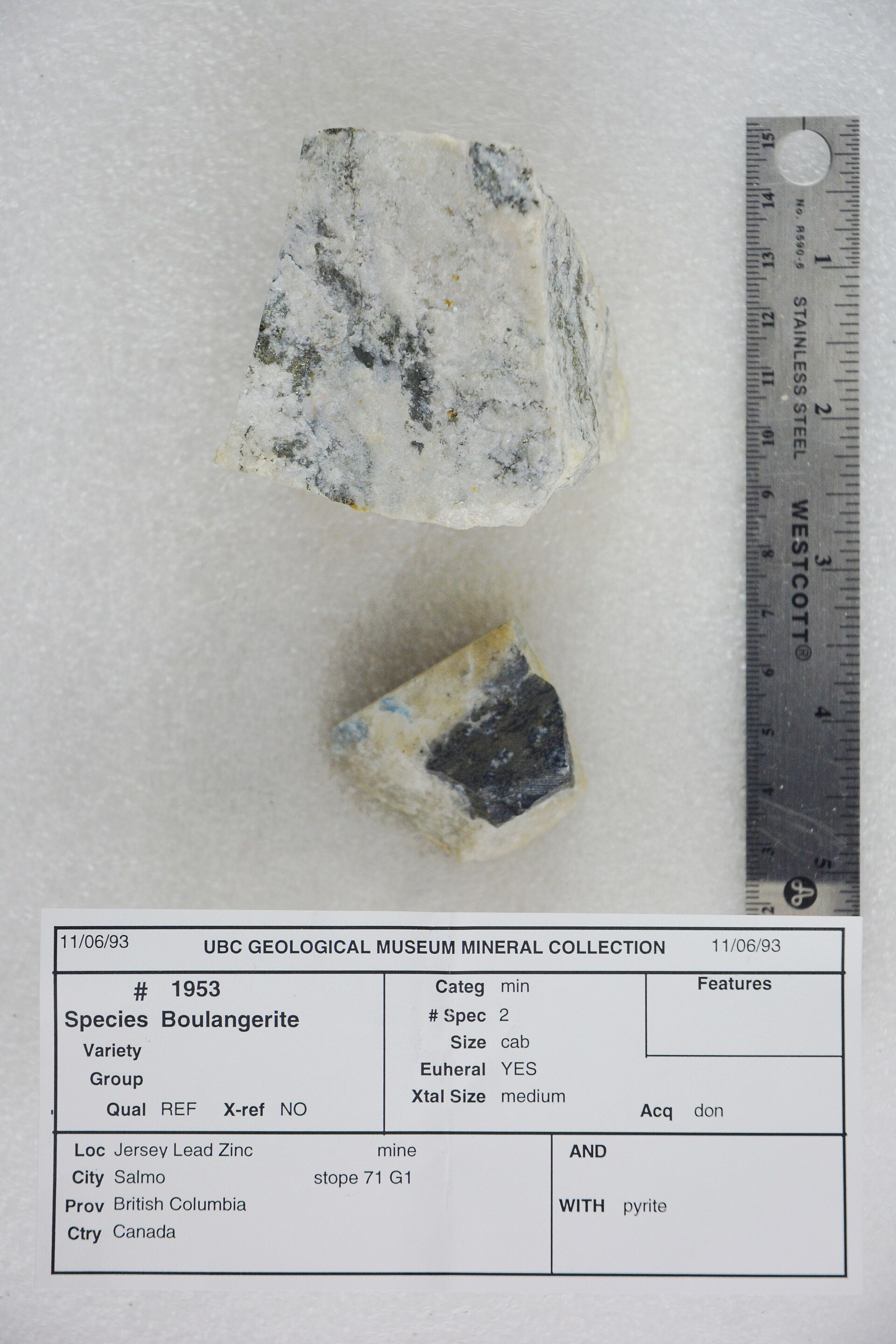 File:Boulangerite with Pyrite (47859613922).jpg